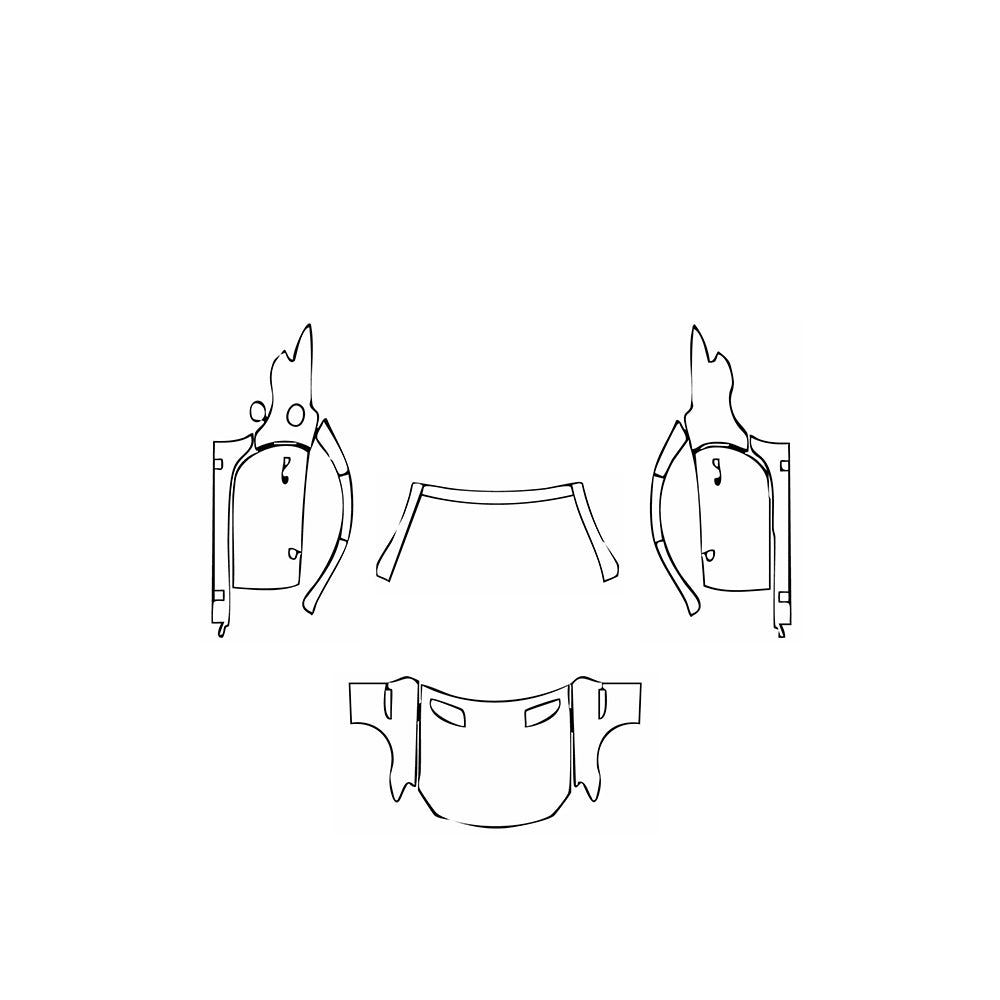 Pre-Cut PPF Mercedes-Benz SLC base 2017 - PPF-Kits