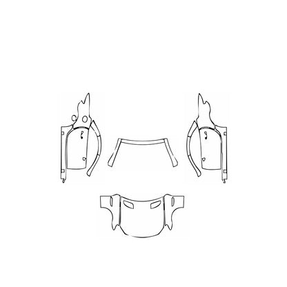 Pre-Cut PPF Mercedes-Benz SLC base 2020 - PPF-Kits