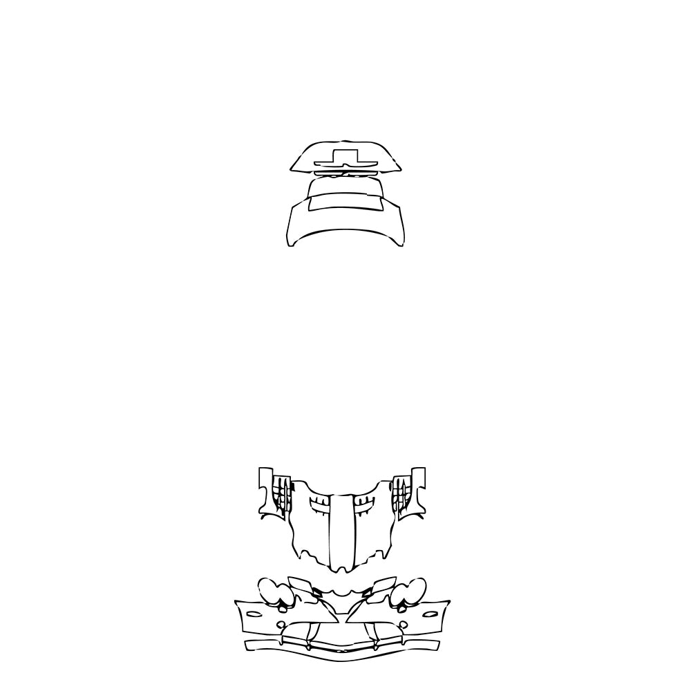 Pre-Cut PPF Mercedes-Benz SLR SLR McLaren 2004 - PPF-Kits