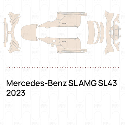 Pre-Cut PPF Mercedes-Benz SL AMG SL43 2023