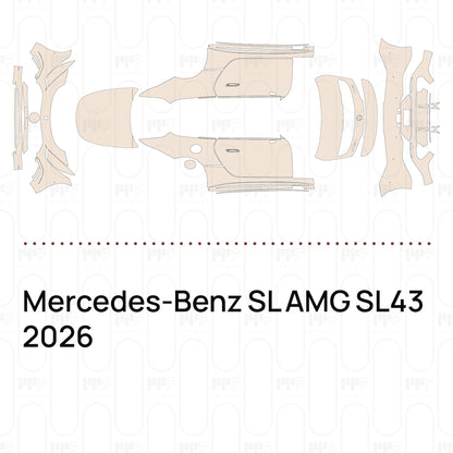 Pre-Cut PPF Mercedes-Benz SL AMG SL43 2026