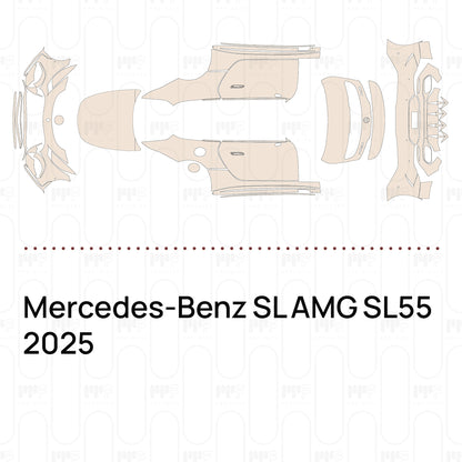 Pre-Cut PPF Mercedes-Benz SL AMG SL55 2025