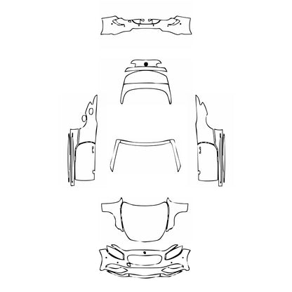 Pre-Cut PPF Mercedes-Benz S Class Cabriolet Base 2019 - PPF-Kits