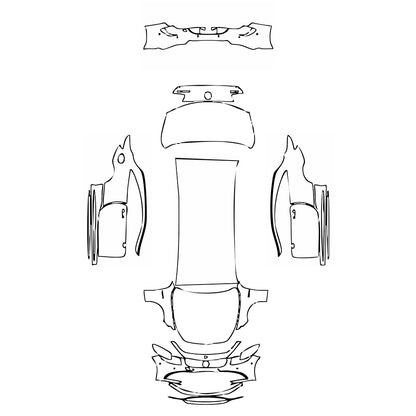 Pre-Cut PPF Mercedes-Benz S Class Coupe AMG S63 2015 - PPF-Kits