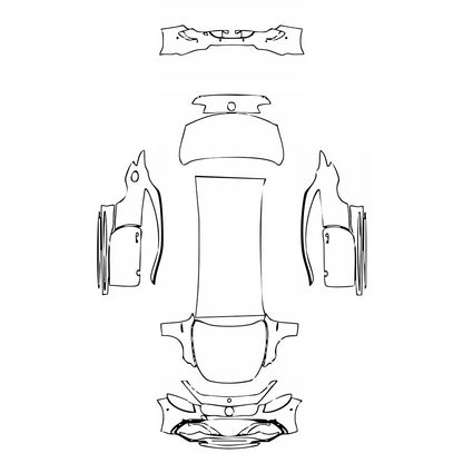 Pre-Cut PPF Mercedes-Benz S Class Coupe AMG S63 2018 - PPF-Kits