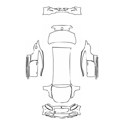 Pre-Cut PPF Mercedes-Benz S Class Coupe Base 2020 - PPF-Kits