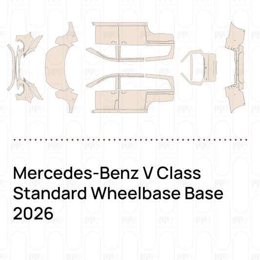 Pre-Cut PPF Mercedes-Benz V Class Standard Wheelbase Base 2026
