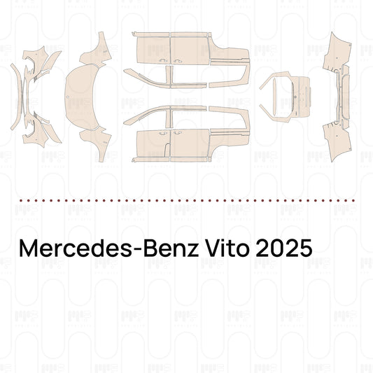 Pre-Cut PPF Mercedes-Benz Vito 2025