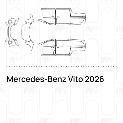 Pre-Cut PPF Mercedes-Benz Vito 2026