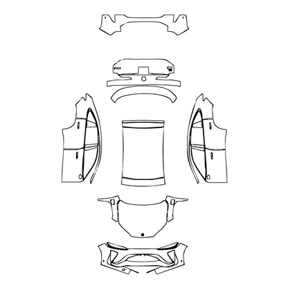 Pre-Cut PPF NIO EC6 2022 - PPF-Kits