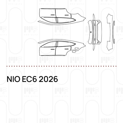 Pre-Cut PPF NIO EC6 2026