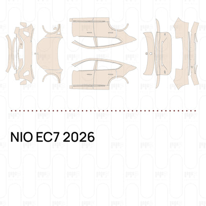 Pre-Cut PPF NIO EC7 2026