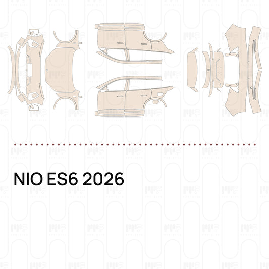 Pre-Cut PPF NIO ES6 2026