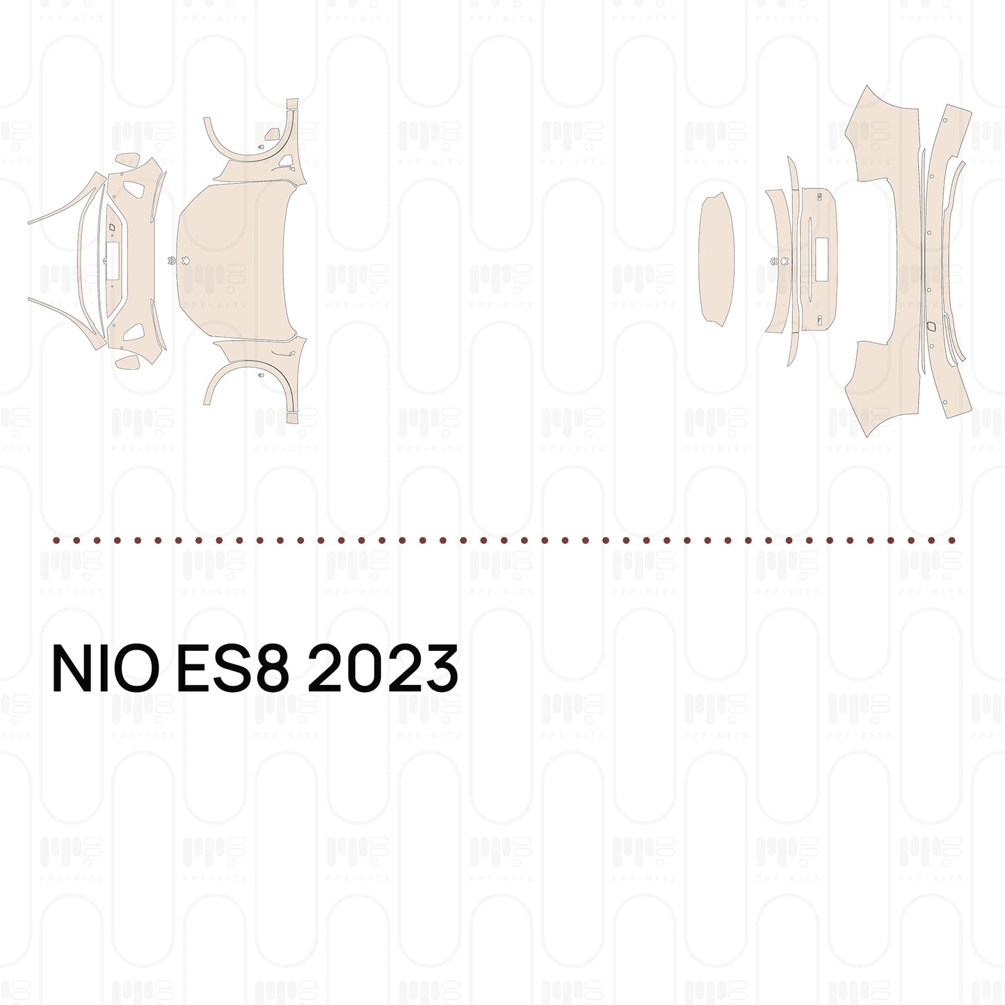 Pre-Cut PPF NIO ES8 2023