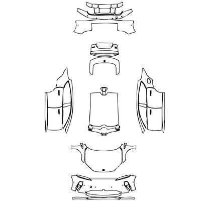 Pre-Cut PPF NIO ET5 2022 - PPF-Kits