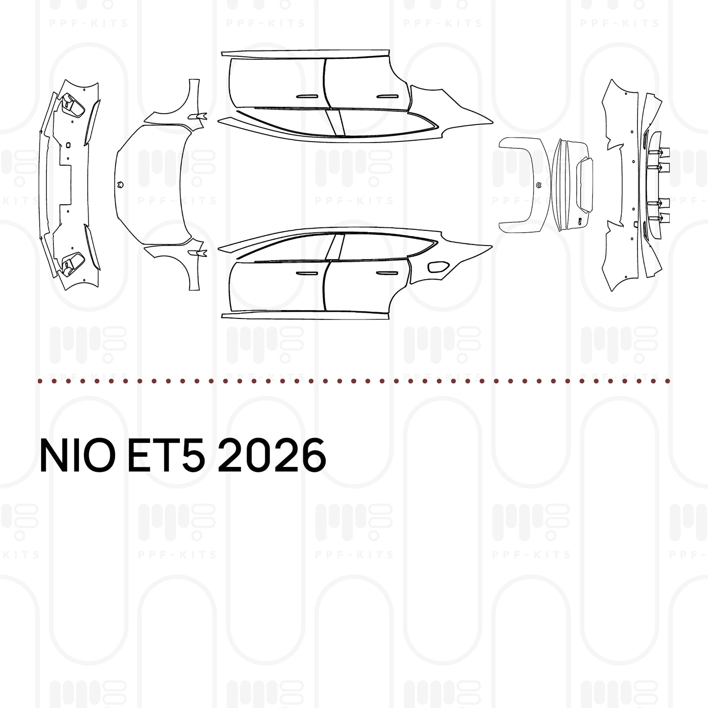 Pre-Cut PPF NIO ET5 2026