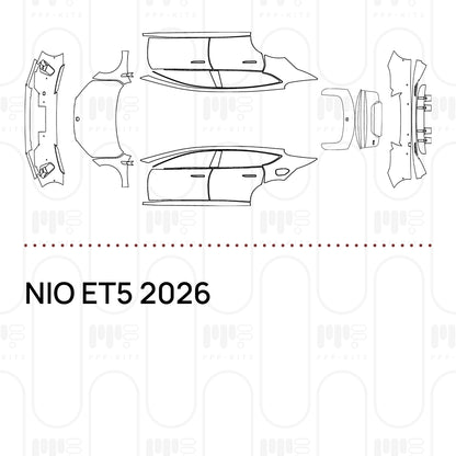 Pre-Cut PPF NIO ET5 2026