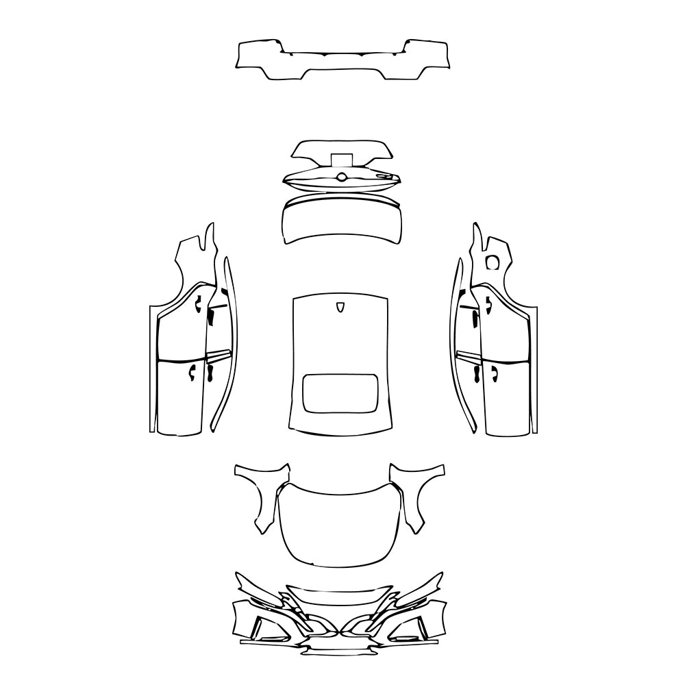 Pre-Cut PPF Nissan Altima (US) SR 2025 - PPF-Kits