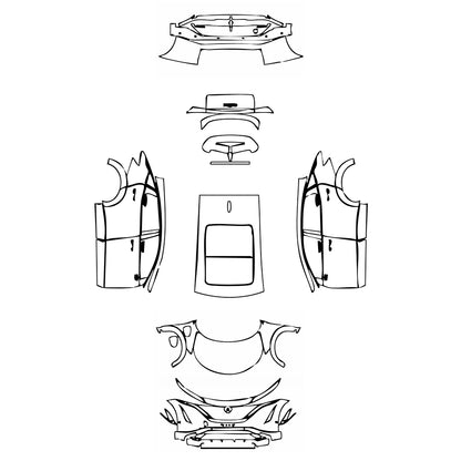 Pre-Cut PPF Nissan Ariya (US) Evolve+ 2023 - PPF-Kits