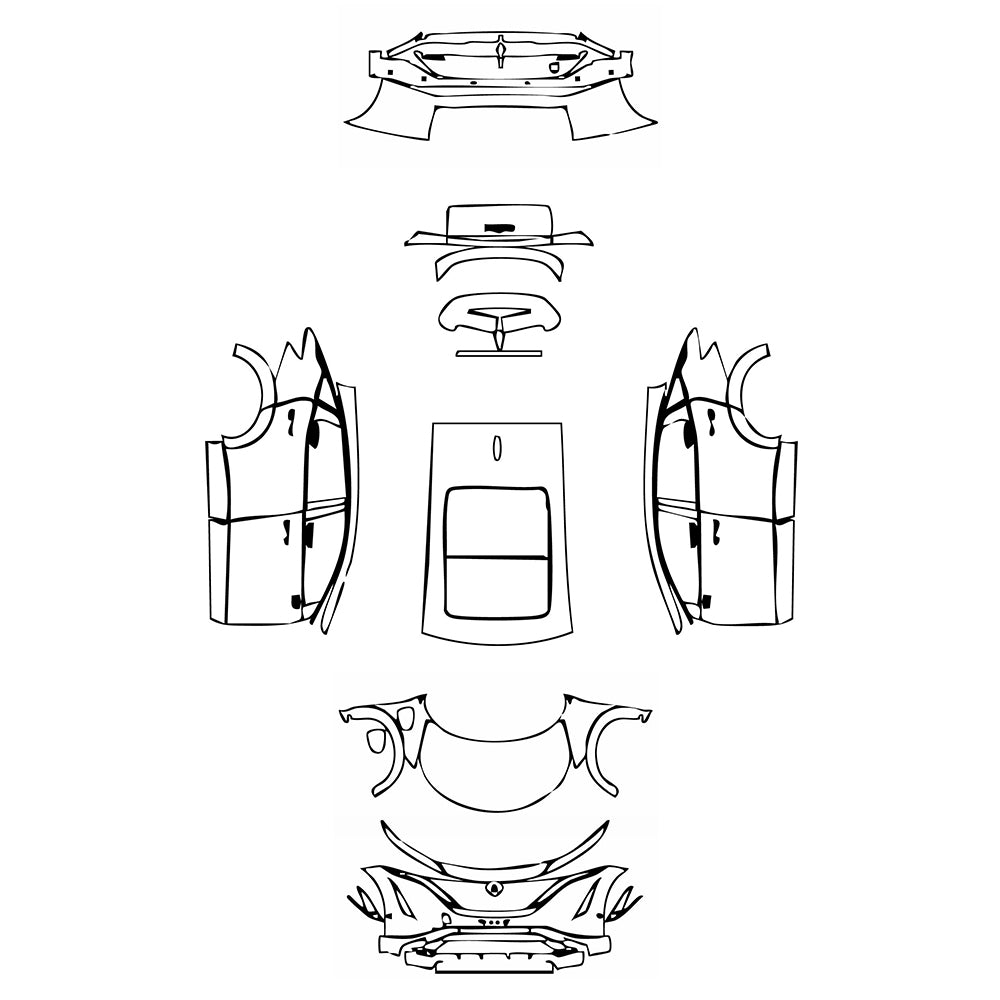 Pre-Cut PPF Nissan Ariya (US) Venture+ 2025 - PPF-Kits