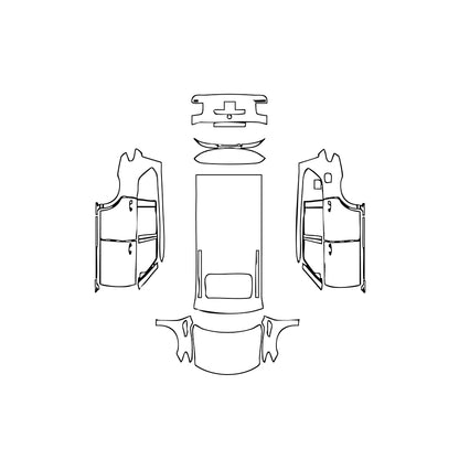 Pre-Cut PPF Nissan Armada (US) Luxury 2017 - PPF-Kits