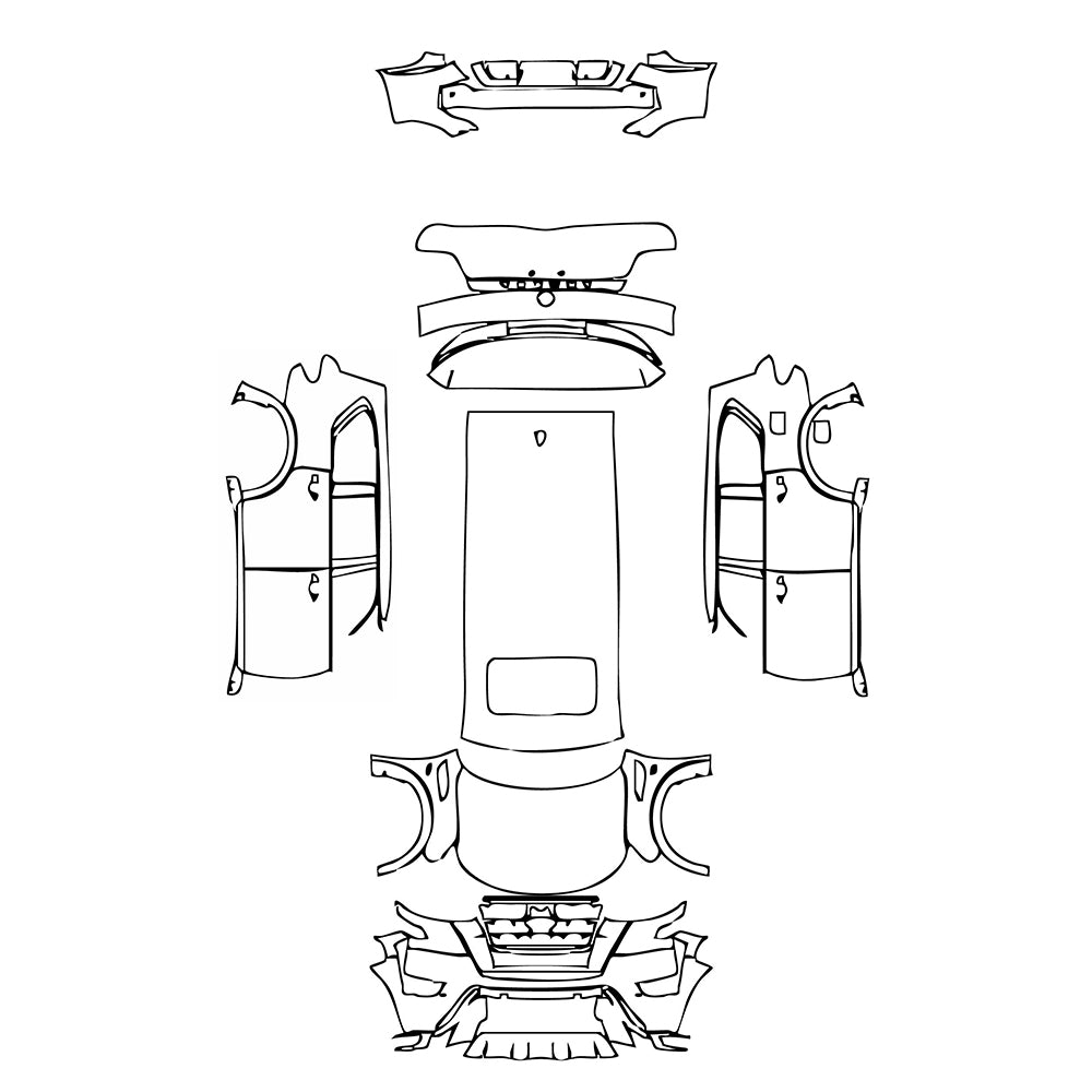 Pre-Cut PPF Nissan Armada (US) SV 2023 - PPF-Kits