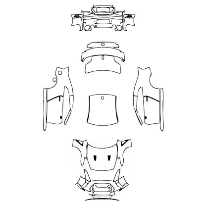 Pre-Cut PPF Nissan GT-R Base 2020 - PPF-Kits