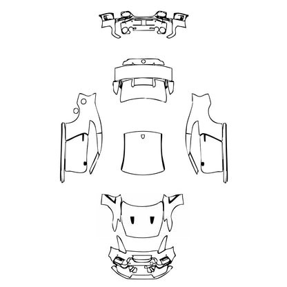 Pre-Cut PPF Nissan GT-R Nismo 2017 - PPF-Kits