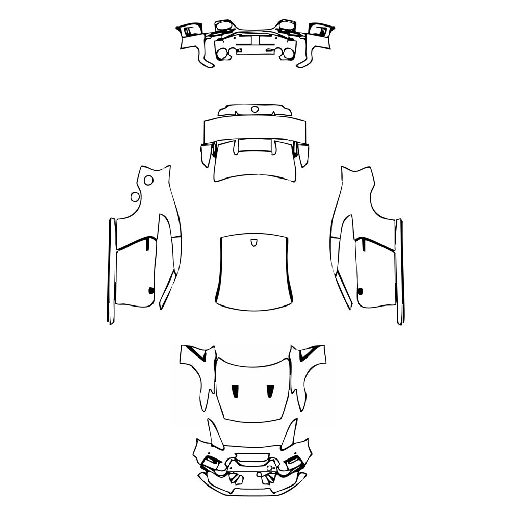 Pre-Cut PPF Nissan GT-R Nismo 2018 - PPF-Kits