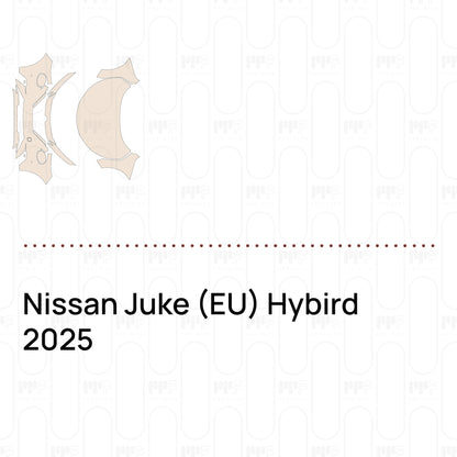 Pre-Cut PPF Nissan Juke (EU) Hybird 2025