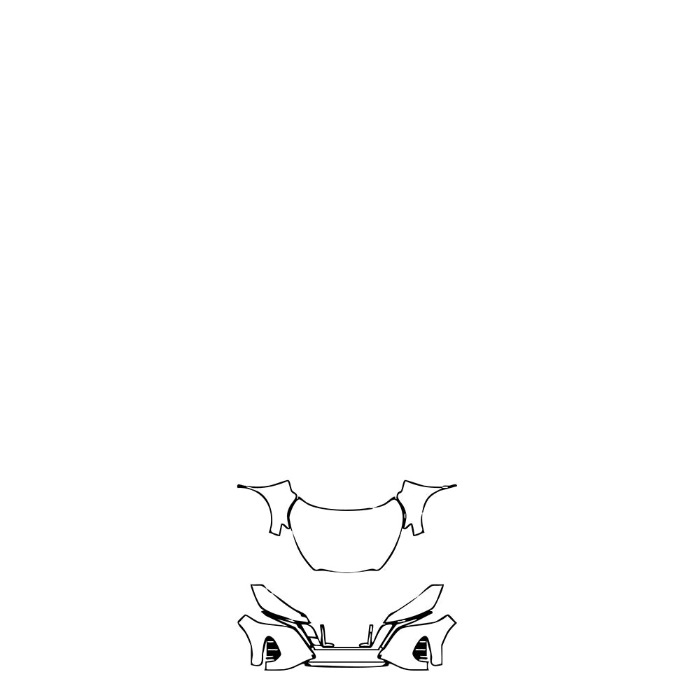 Pre-Cut PPF Nissan Kicks S 2023 - PPF-Kits