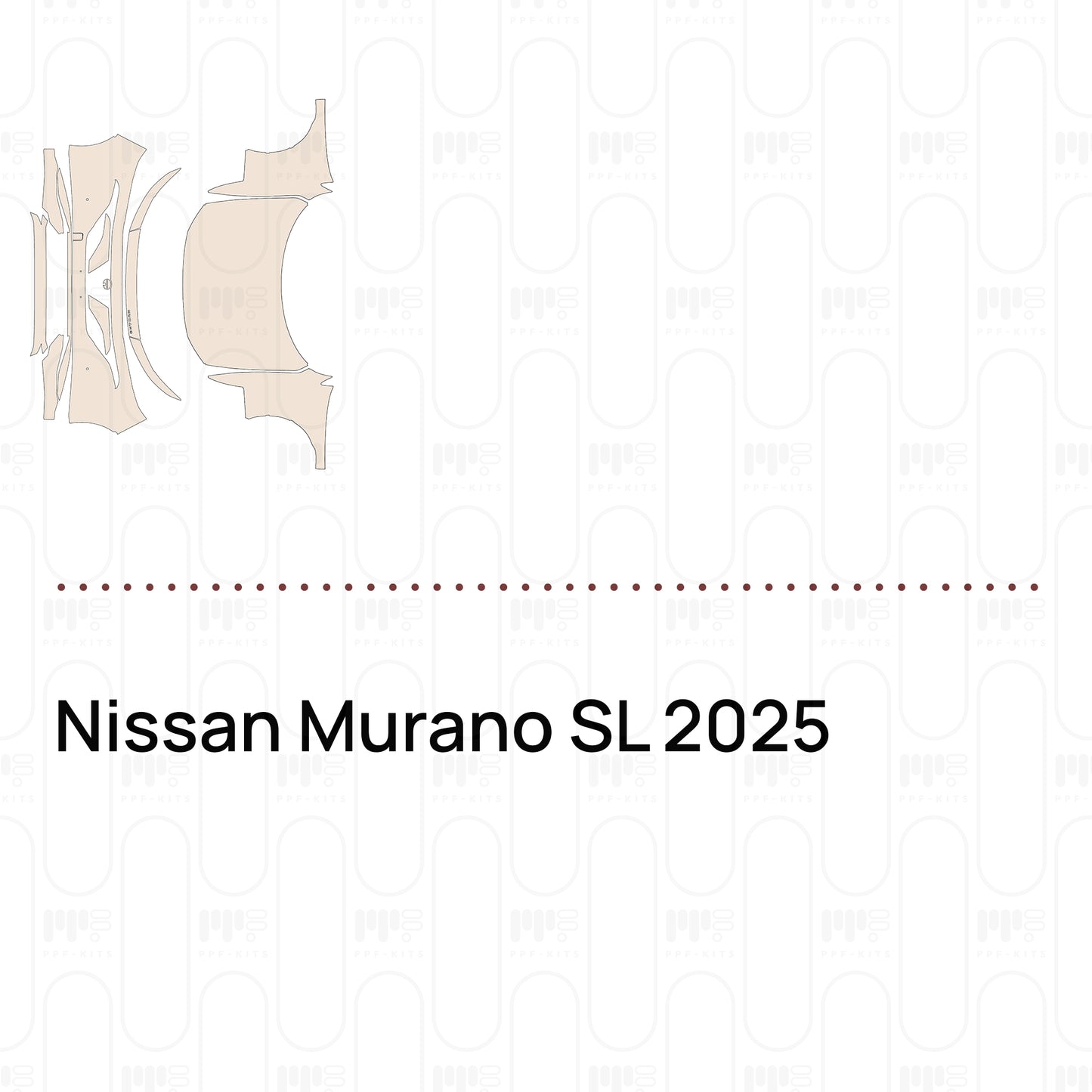 Pre-Cut PPF Nissan Murano SL 2025