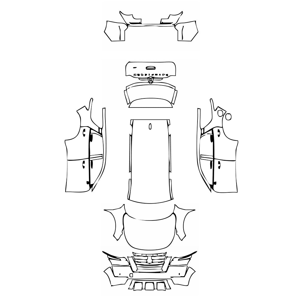 Pre-Cut PPF Nissan Pathfinder S 2023 - PPF-Kits