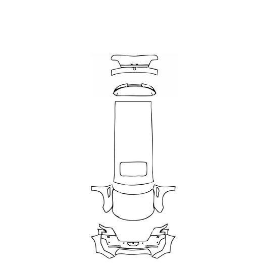 Pre-Cut PPF Nissan Patrol (ME） SE Platinum City 2021 - PPF-Kits