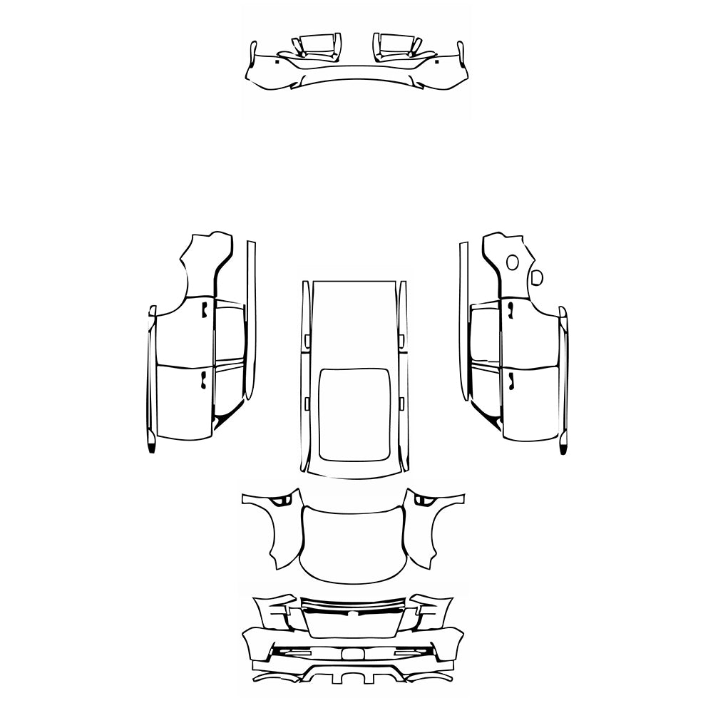 Pre-Cut PPF Nissan Patrol (ME） SE Platinum City 2025 - PPF-Kits