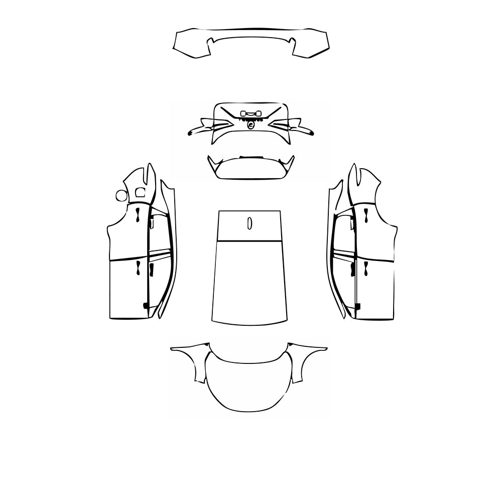 Pre-Cut PPF Nissan Qashqai (EU) Acenta Premium 2025 - PPF-Kits