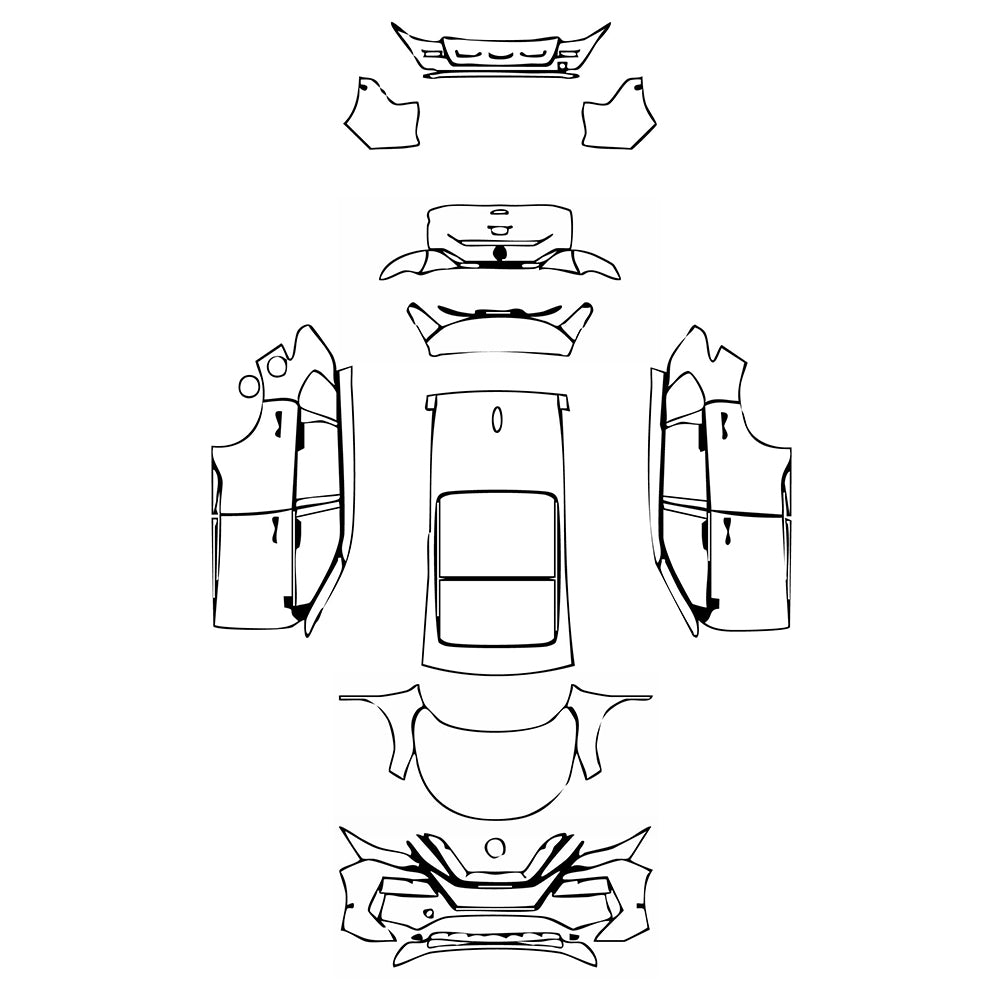Pre-Cut PPF Nissan Rogue SV 2022 - PPF-Kits