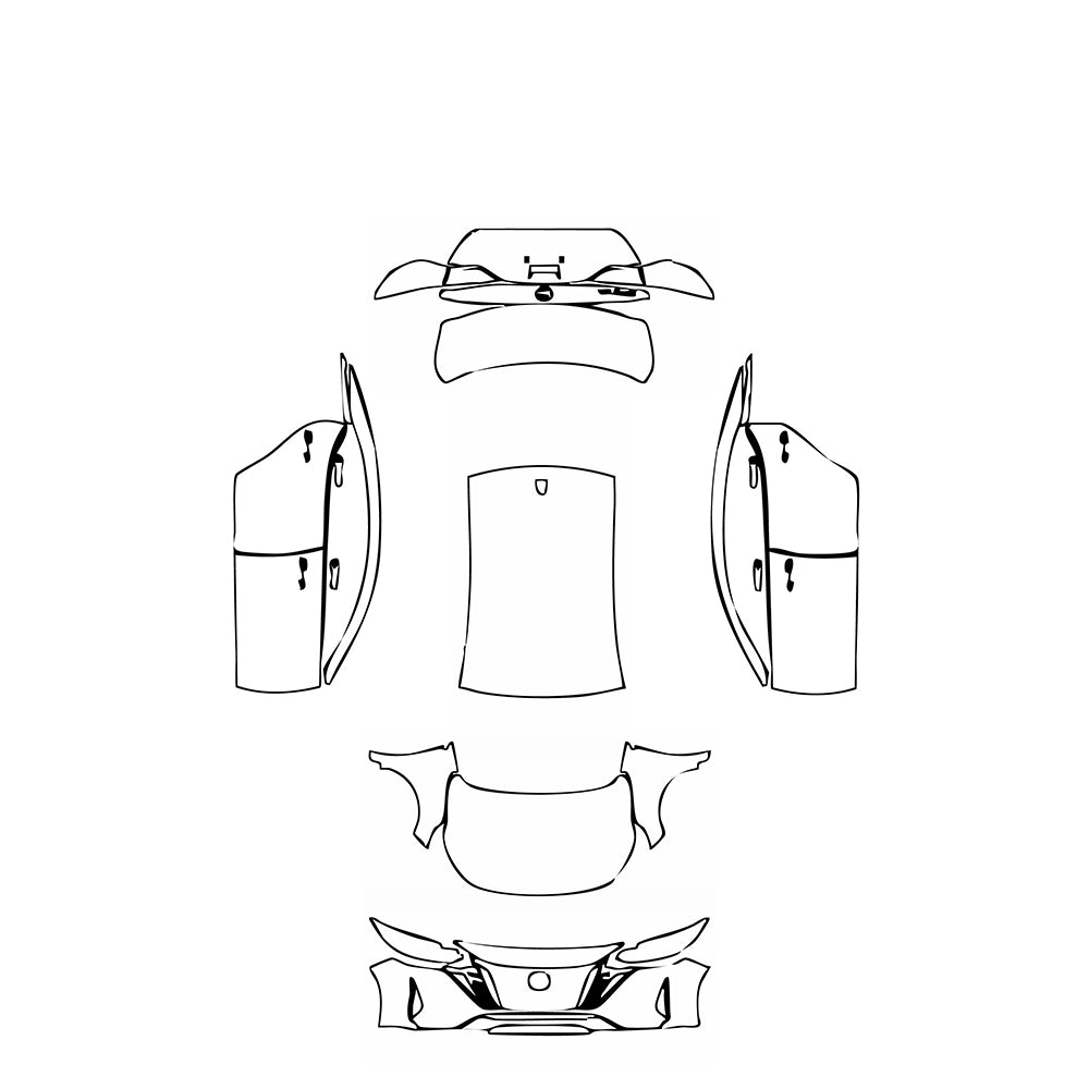 Pre-Cut PPF Nissan Sentra (US) SR 2025 - PPF-Kits