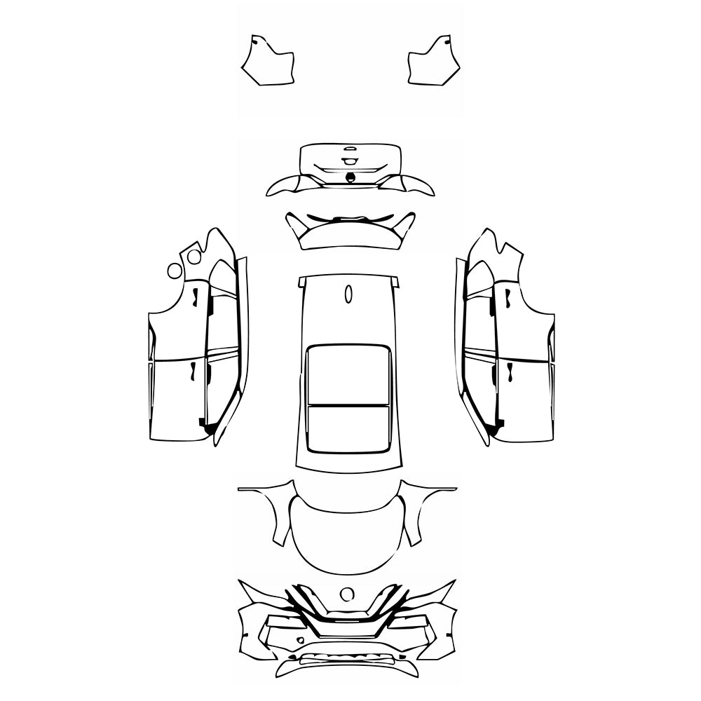 Pre-Cut PPF Nissan X-Trail 2022 - PPF-Kits