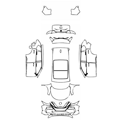 Pre-Cut PPF Nissan X-Trail 2023 - PPF-Kits