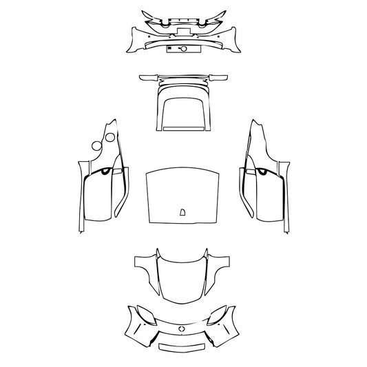 Pre-Cut PPF Nissan Z Sport 2025 - PPF-Kits