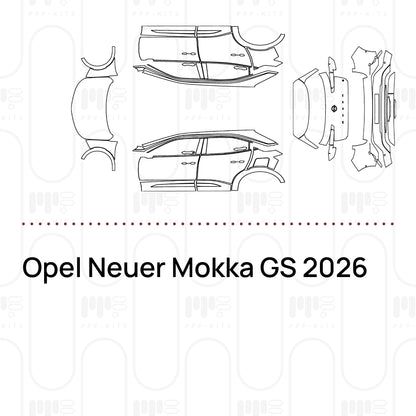 Pre-Cut PPF Opel Neuer Mokka GS 2026