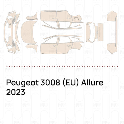 Pre-Cut PPF Peugeot 3008 (EU) Allure 2023