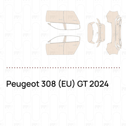 Pre-Cut PPF Peugeot 308 (EU) GT 2024