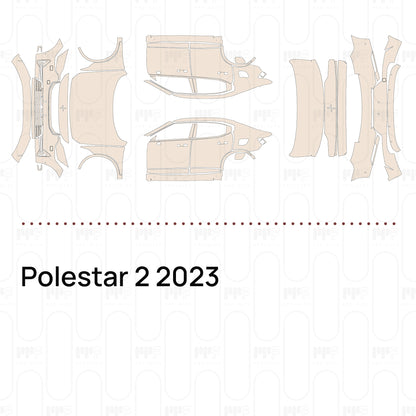 Pre-Cut PPF Polestar 2 2023