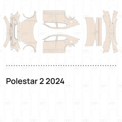 Pre-Cut PPF Polestar 2 2024