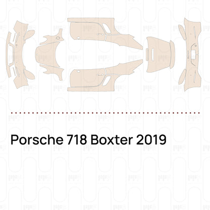 Pre-Cut PPF Porsche 718 Boxter 2019