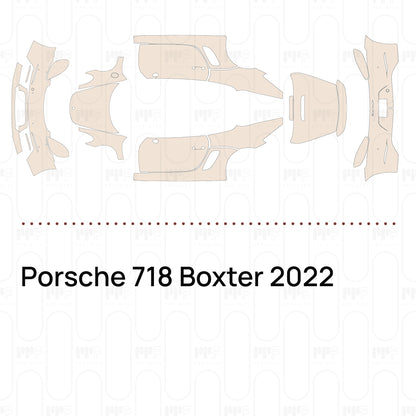Pre-Cut PPF Porsche 718 Boxter 2022