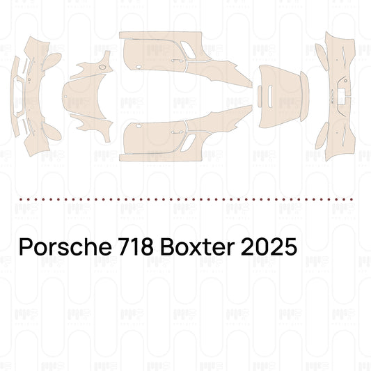 Pre-Cut PPF Porsche 718 Boxter 2025