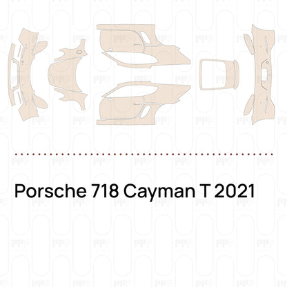 Pre-Cut PPF Porsche 718 Cayman T 2021